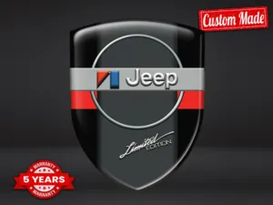 Jeep Personalized Logo Stickers Durable Limited Edition